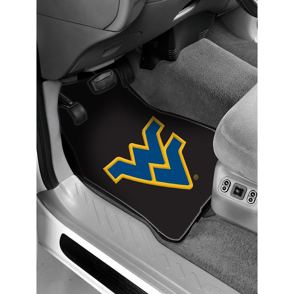 West Virginia Mountaineers Ncaa Car Front Floor Mats (2 Front) (17"x25")