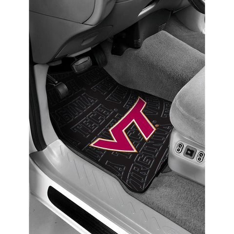 Virginia Tech Hokies Ncaa Car Front Floor Mats (2 Front) (17"x25")