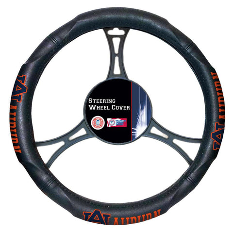 Auburn Tigers Ncaa Steering Wheel Cover (14.5" To 15.5")