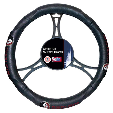 Florida State Seminoles Ncaa Steering Wheel Cover (14.5" To 15.5")