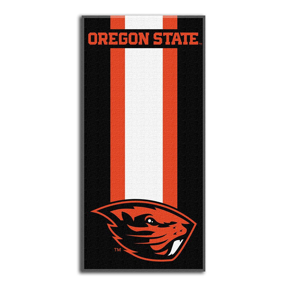 Oregon State Beavers Ncaa Zone Read Cotton Beach Towel (30in X 60in)