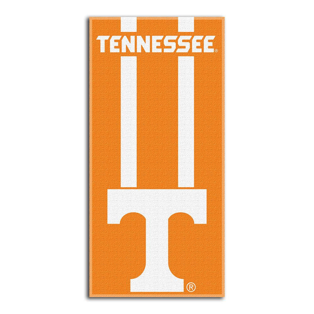 Tennessee Volunteers Ncaa Zone Read Cotton Beach Towel (30in X 60in)