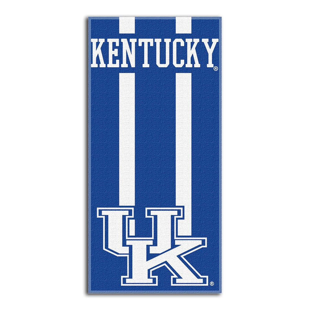 Kentucky Wildcats Ncaa Zone Read Cotton Beach Towel (30in X 60in)