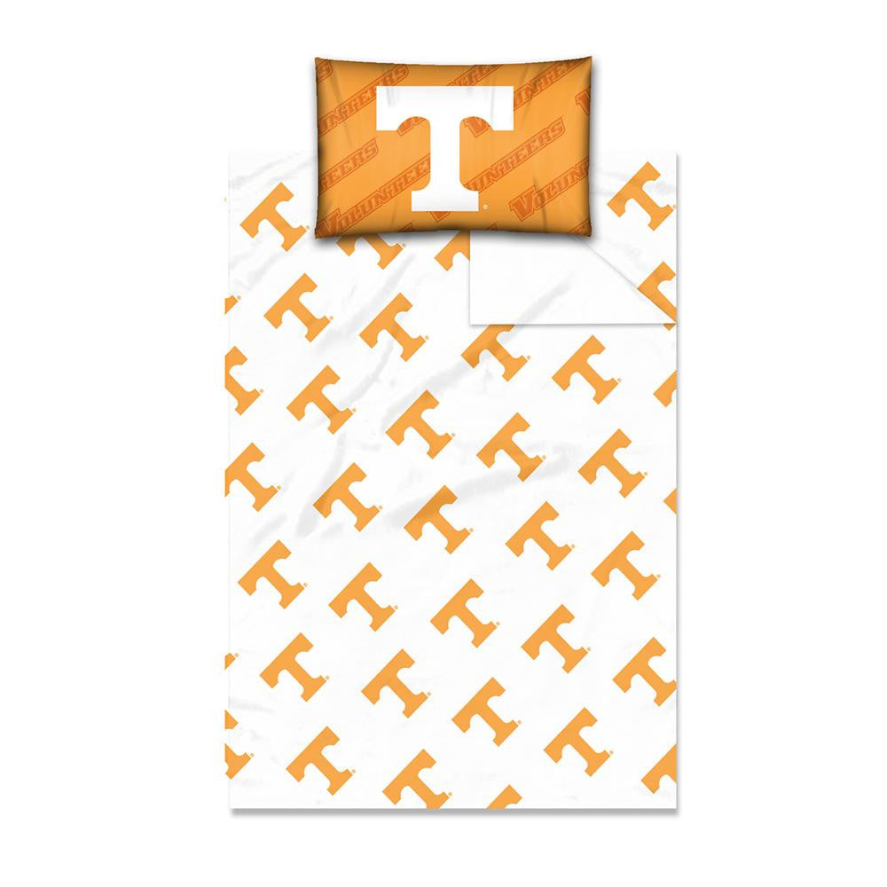 Tennessee Volunteers Ncaa Twin Sheet Set