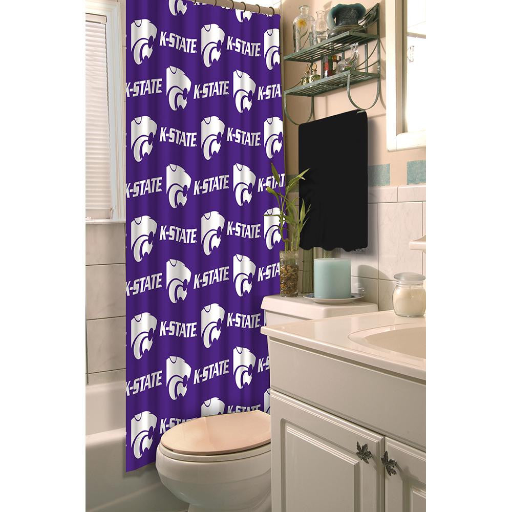 Kansas State Wildcats Ncaa Shower Curtain