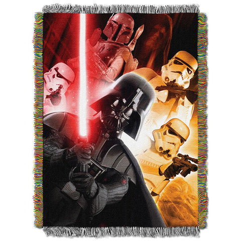 Star Wars The Empire  Woven Tapestry Throw Blanket (48"x60")