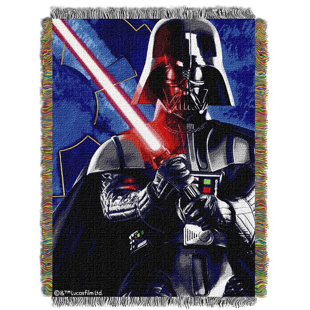 Star Wars "sith Lord"  Woven Tapestry Throw (48inx60in)