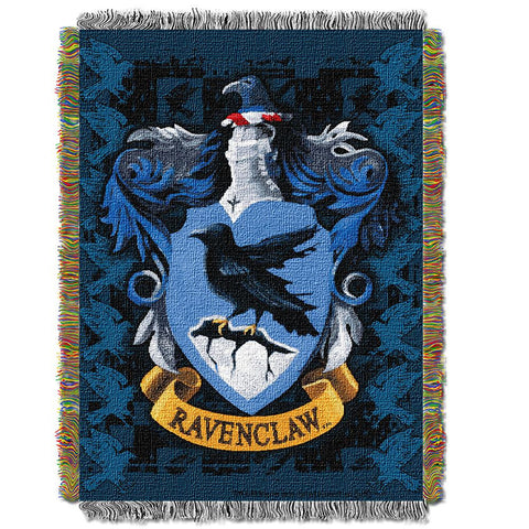 Harry Potter "ravenclaw Crest"  Woven Tapestry Throw (48inx60in)