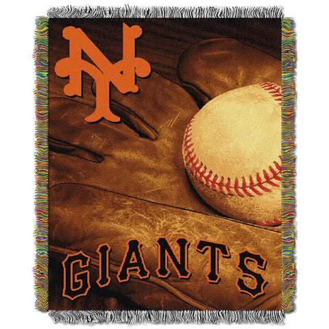 San Francisco Giants MLB Woven Tapestry Throw (Vintage Series) (48x60)