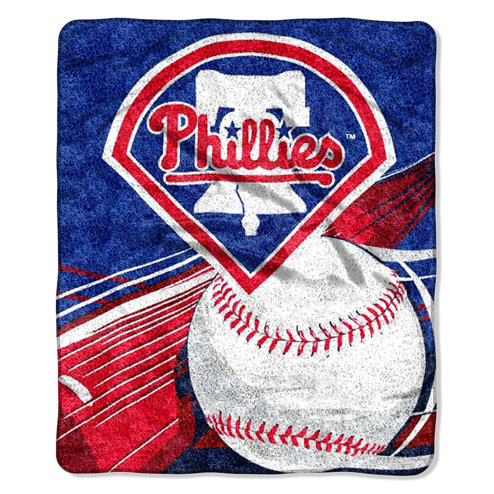 Philadelphia Phillies MLB Sherpa Throw (Big Stick Series) (50x60)