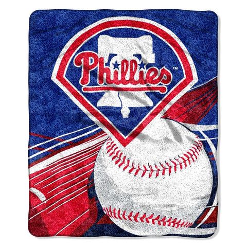 Philadelphia Phillies MLB Sherpa Throw (Big Stick Series) (50x60)