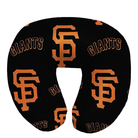 San Francisco Giants MLB Beadded Spandex Neck Pillow (12in x 13in x 5in)