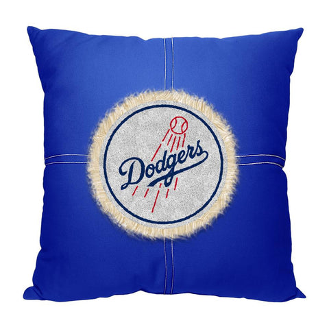 Los Angeles Dodgers MLB Team Letterman Pillow (18x18)