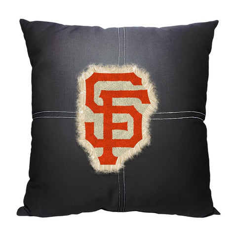 San Francisco Giants MLB Team Letterman Pillow (18x18)