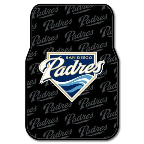 San Diego Padres MLB Car Front Floor Mats (2 Front) (17x25)