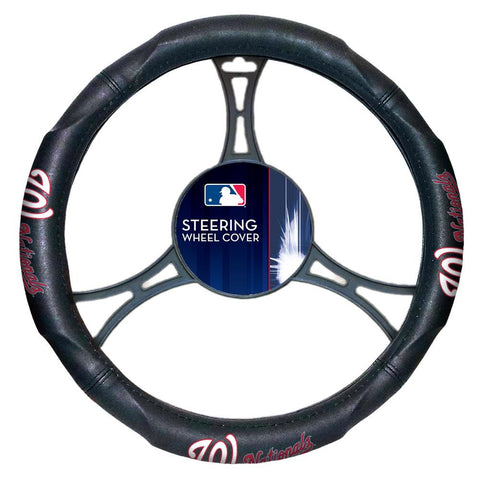 Washington Nationals MLB Steering Wheel Cover (14.5 to 15.5)