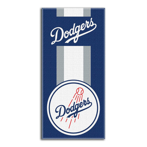 Los Angeles Dodgers MLB Zone Read Cotton Beach Towel (30in x 60in)