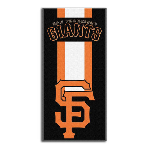 San Francisco Giants MLB Zone Read Cotton Beach Towel (30in x 60in)