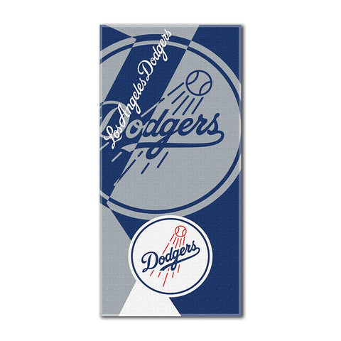 Los Angeles Dodgers MLB ?Puzzle? Over-sized Beach Towel (34in x 72in)