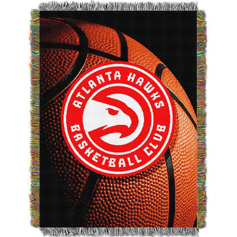 Atlanta Hawks NBA Woven Tapestry Throw (48x60)