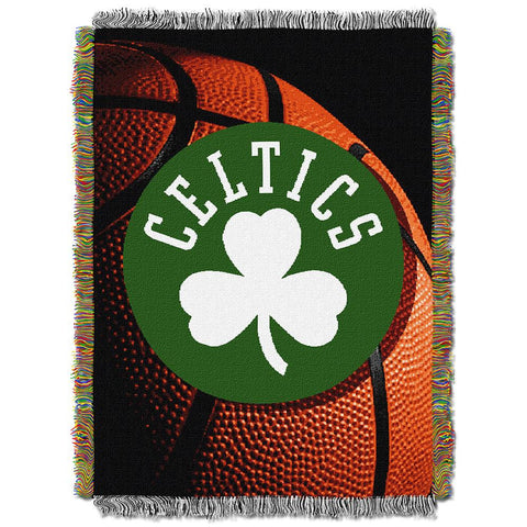 Boston Celtics NBA Woven Tapestry Throw (48x60)