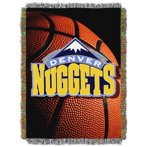Denver Nuggets NBA Woven Tapestry Throw (48x60)