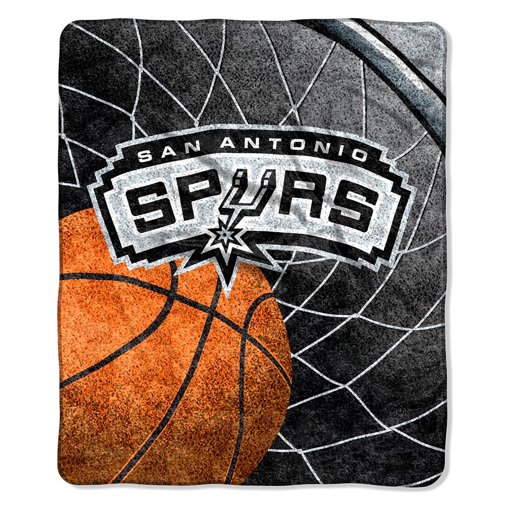 San Antonio Spurs Nba Sherpa Throw (reflect Series) (50"x60")