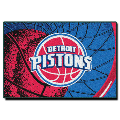 Detroit Pistons NBA Tufted Rug (59x39)