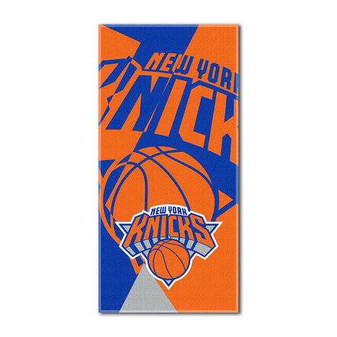 New York Knicks NBA ?Puzzle? Over-sized Beach Towel (34in x 72in)