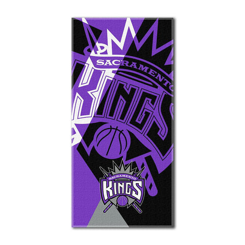 Sacramento Kings NBA ?Puzzle? Over-sized Beach Towel (34in x 72in)