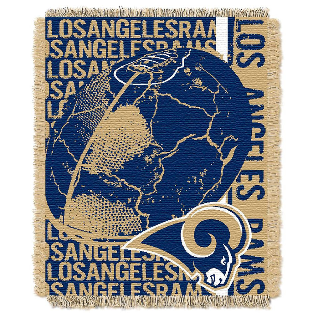 St. Louis Rams NFL Triple Woven Jacquard Throw (Double Play) (48x60)