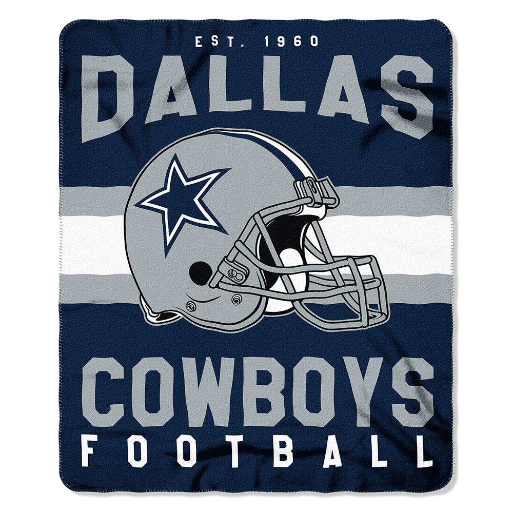 Dallas Cowboys Nfl Light Weight Fleece Blanket (singular Series) (50inx60in)