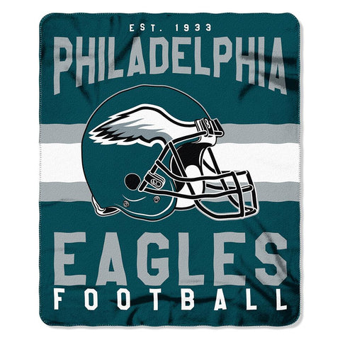 Philadelphia Eagles Nfl Light Weight Fleece Blanket (singular Series) (50inx60in)