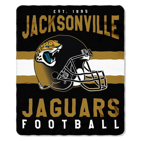 Jacksonville Jaguars Nfl Light Weight Fleece Blanket (singular Series) (50inx60in)