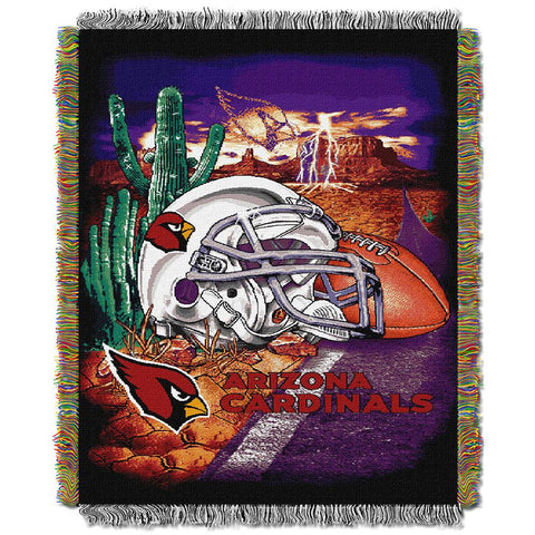 Arizona Cardinals NFL Woven Tapestry Throw (Home Field Advantage) (48x60)