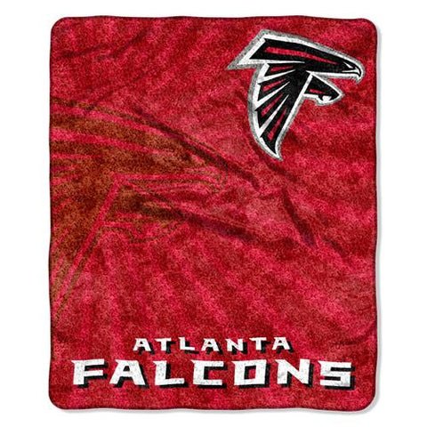 Atlanta Falcons NFL Sherpa Throw (Strobe Series) (50in x 60in)