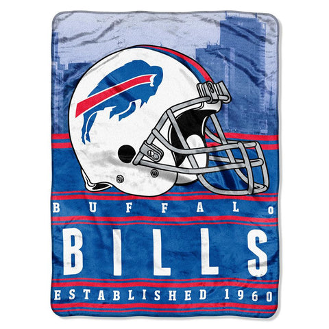 Buffalo Bills NFL Silk Touch Throw (Stacked Series) (60inx80in)