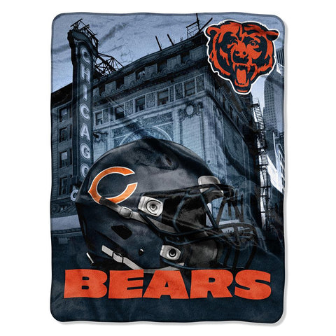 Chicago Bears Nfl Silk Touch Throw (heritage Series) (60inx80in)