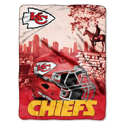 Kansas City Chiefs Nfl Silk Touch Throw (heritage Series) (60inx80in)