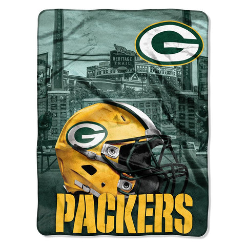 Green Bay Packers Nfl Silk Touch Throw (heritage Series) (60inx80in)