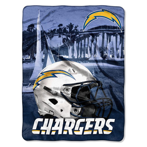 San Diego Chargers Nfl Silk Touch Throw (heritage Series) (60inx80in)