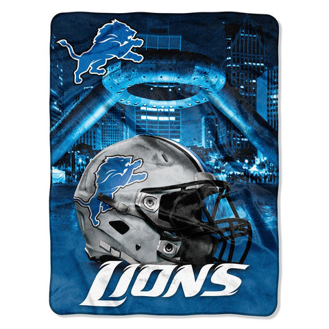 Detroit Lions Nfl Silk Touch Throw (heritage Series) (60inx80in)