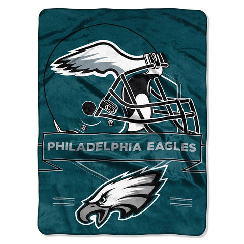 Philadelphia Eagles NFL Royal Plush Raschel (Prestige Series)