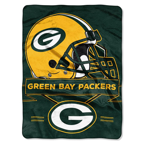 Green Bay Packers NFL Royal Plush Raschel (Prestige Series)