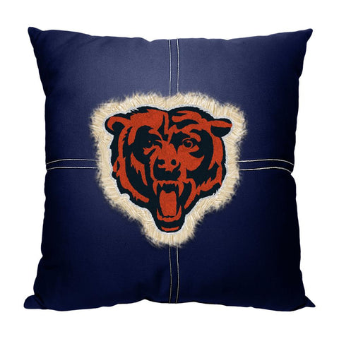 Chicago Bears NFL Team Letterman Pillow (18x18)
