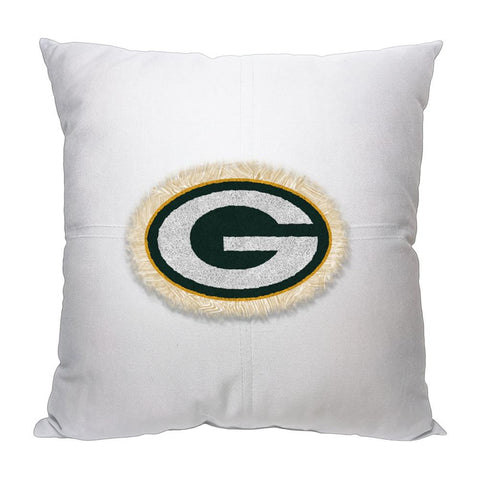 Green Bay Packers NFL Team Letterman Pillow (18x18)