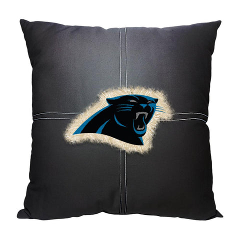 Carolina Panthers NFL Team Letterman Pillow (18x18)