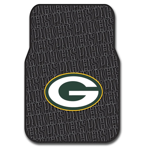 Green Bay Packers NFL Car Front Floor Mats (2 Front) (17x25)
