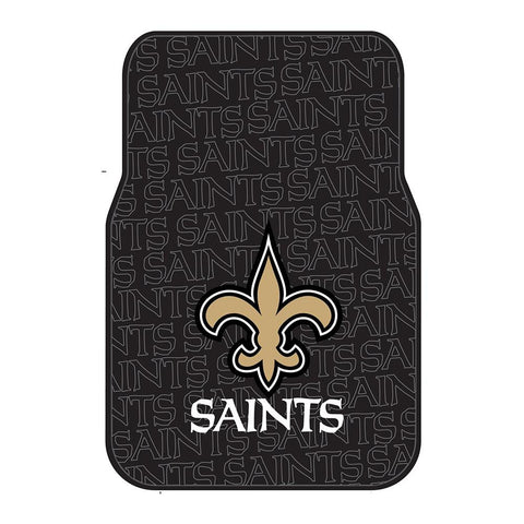 New Orleans Saints NFL Car Front Floor Mats (2 Front) (17x25)