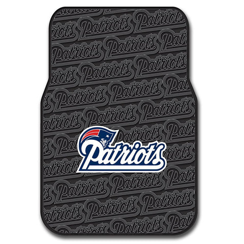 New England Patriots NFL Car Front Floor Mats (2 Front) (17x25)